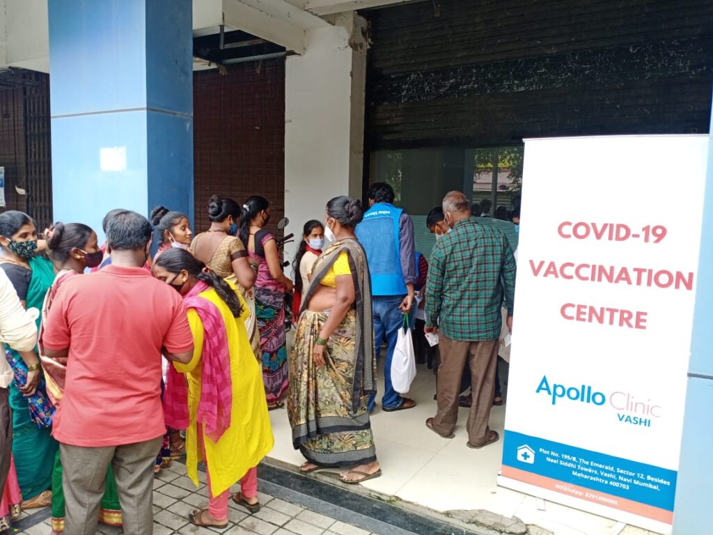 JOINT VACCINATION DRIVE – SLUM PEOPLE GOT VACCINATED ON 16TH AUGUST 2021 IN JOINT COOPERATION WITH MAHIMA CHARITABLE SOCIETY