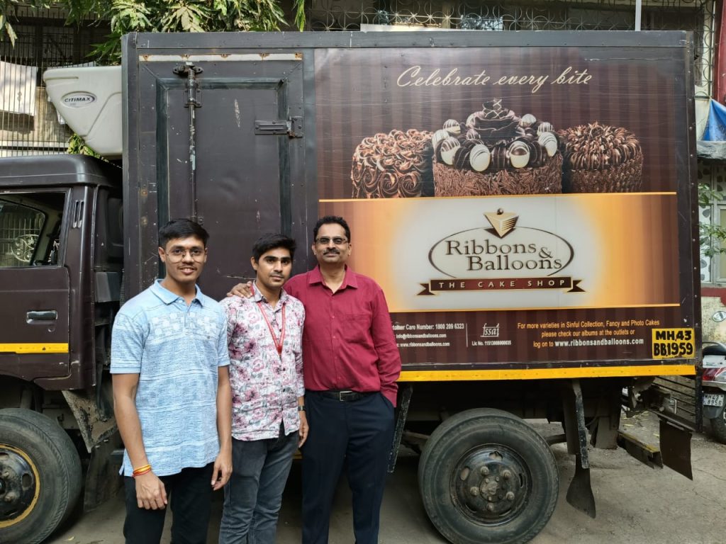 Distribution of Plum cake by Ribbons and Balloons to  Mahima International Christian School on 16 Jan 2025