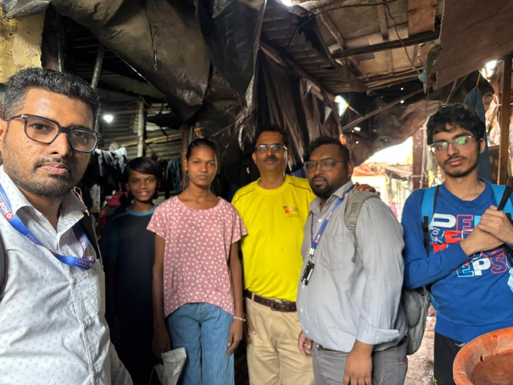 Food Grain Distribution for the Needy Families in Shramik Nagar Slums - 04th Feb 2025