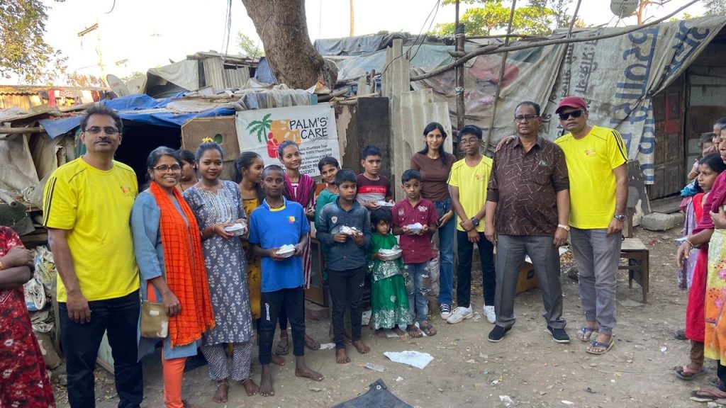 Feeding Program for Slum Children in Koparkhairane Conducted on 16th February 2025