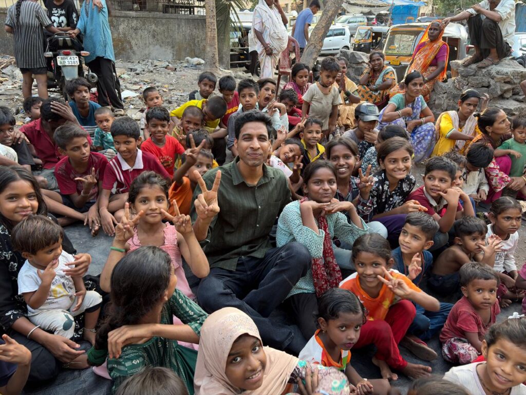 Distribution of Chicken Biryani, Toys & Stationery to 150 Slum Children in Koperkhairane, Navi Mumbai Conducted on 24 May 2026